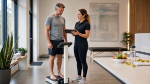 Body composition analysis during a medical weight loss program in Denver